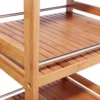 DESSERTE 3 TABLETTES BAMBOU