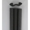 DESSOUS DE PORTE DOUBLE BOURRELET 93 CM NOIR