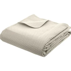DESSUS LIT DOLCE 240X260CM 2 TAIES BEIGE