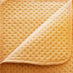 DESSUS LIT DOLCE 240X260CM 2 TAIES OCRE