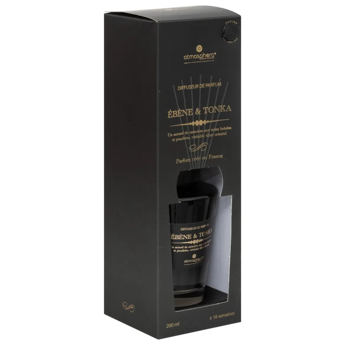 DIFFUSEUR VERRE ALMA TONKA 200ML
