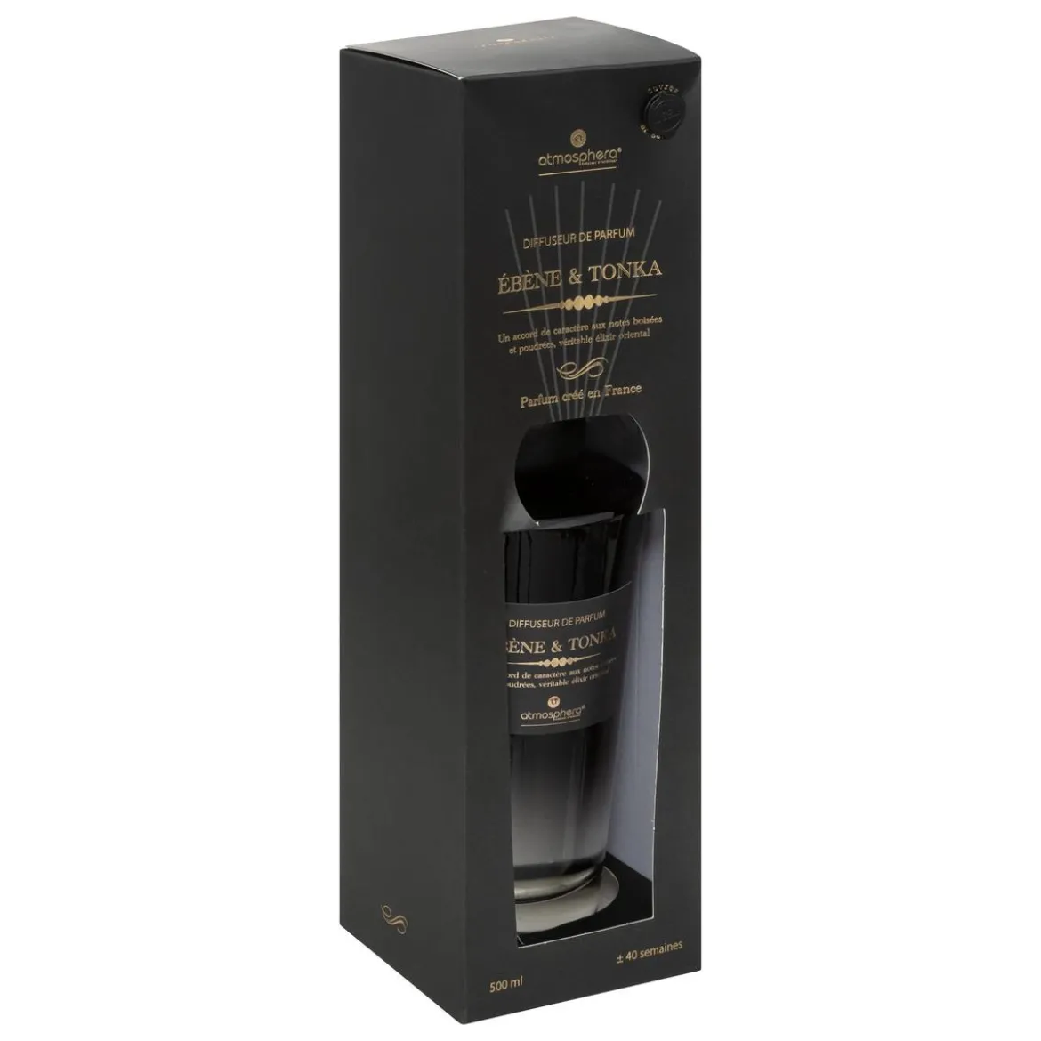 DIFFUSEUR VERRE ALMA TONKA 500ML