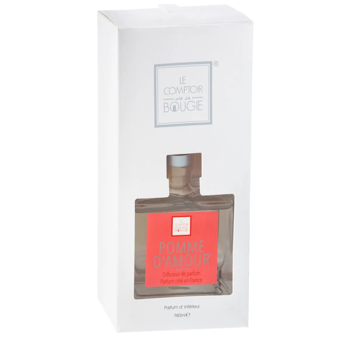 DIFFUSEUR VERRE ELEA POMME AMOUR 160ML