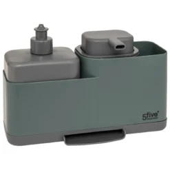 DISTRIBUTEUR A SAVON AVEC ORGANISEUR EVIER NEO VERT