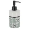 DISTRIBUTEUR A SAVON DOLOMITE ROND IMPRIME 320ML ECRIN VERT