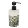 DISTRIBUTEUR A SAVON DOLOMITE ROND 320ML JUNGLE FEVER KAKI