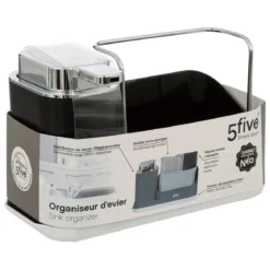DISTRIBUTEUR A SAVON 4 EN 1 NEO 0.3L NOIR