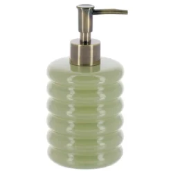 DISTRIBUTEUR A SAVON GRES FACON 70S VERT OLIVE 400ML