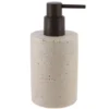 DISTRIBUTEUR A SAVON POLYRESINE 320ML FACON TRAVERTIN