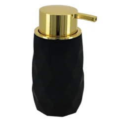 DISTRIBUTEUR A SAVON RUBBER 210ML NOIR