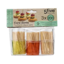 DISTRIBUTEUR DE CURE DENTS 3X200P