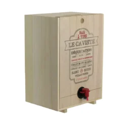 DISTRIBUTEUR DE VIN BOIS 5L