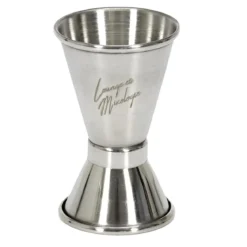 DOSEUR ALCOOL DOUBLE MESURE INOX 8CM M18