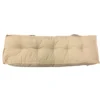 DOSSIER PALETTE BEIGE 120X40X22CM