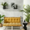 DOSSIER PALETTE JAUNE 120X40X22CM