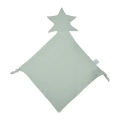 DOUDOU MOUCHOIR ETOILE 30X46CM CELADON