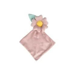DOUDOU MOUCHOIR FLEUR FANTASY GARDEN 18X18CM