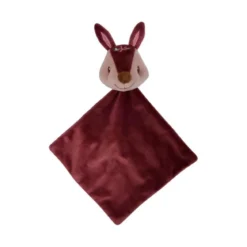 DOUDOU MOUCHOIR 18X18CM FAON FORET MAGIQUE