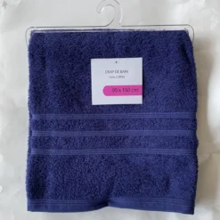 DRAP BAIN 90X150CM BLEU