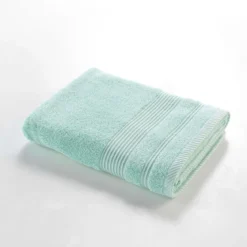 DRAP DE DOUCHE 70X130CM EPONGE UNIE TENDRESSE CELADON