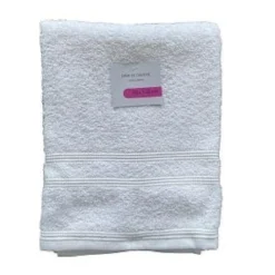 DRAP DOUCHE 70X130CM BLANC