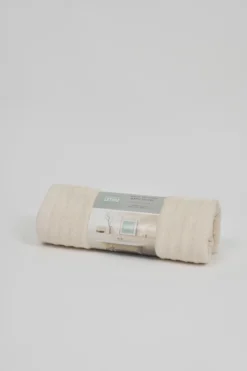 DRAP DOUCHE 70X140CM GENEVIEVE LETHU 550G CREME