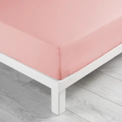 DRAP HOUSSE 2 PERSONNES 180X200CM UNI 57 FILS LINA DRAGEE