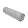 DRAP HOUSSE POLYESTER LAVE 160X200 ET 25CM ACIER TODAY