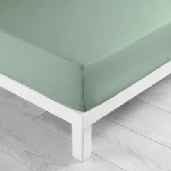 DRAP HOUSSE 140X190CM UNI 57 FILS LINA SAUGE