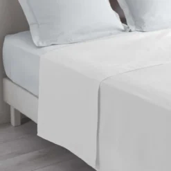 DRAP PLAT 1 PERSONNE 180X290CM LINA BLANCHE