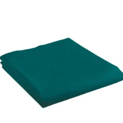 DRAP PLAT 1 PERSONNE 180X290CM UNI LINA PETROLE