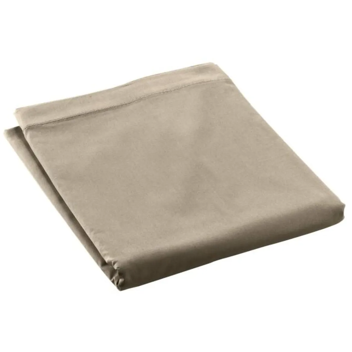 DRAP PLAT 240X300CM PERCALE UNI 78 FILS SABLE