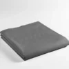 DRAP PLAT 180X290CM UNI 57 FILS LINA ANTHRACITE