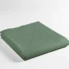 DRAP PLAT 180X290CM UNI 57 FILS LINA CEDRE ET POINT BOURDON