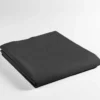 DRAP PLAT 240X300CM UNI 57 FILS LINA NOIR