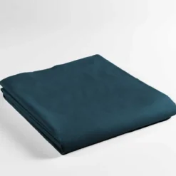 DRAP PLAT 240X300CM UNI 57 FILS LINA BLEU