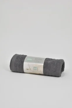 DRAP DOUCHE 70X140CM GENEVIEVE LETHU 550G GRIS