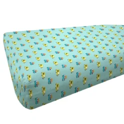 DRAP HOUSSE COTON BIO ENFANT 90X190CM BIVOUAK