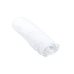 DRAP HOUSSE GAZE COTON 70X140CM BLANC