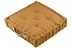DUO COUSSIN CURRY LIN 45X45X10CM