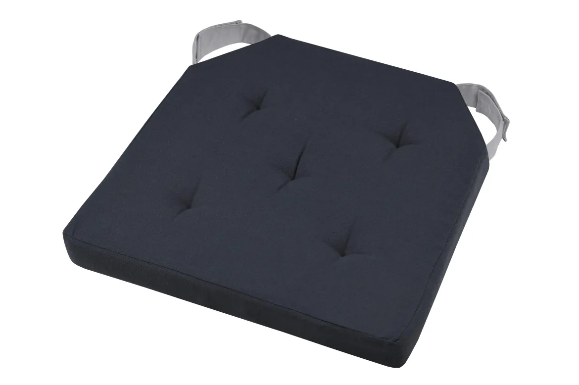 DUO GALETTE ANTHRACITE SOURIS VELCRO 38X38X4CM