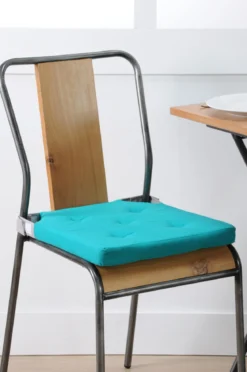 DUO GALETTE VELCRO 38X38X4 CELADON SOURIS