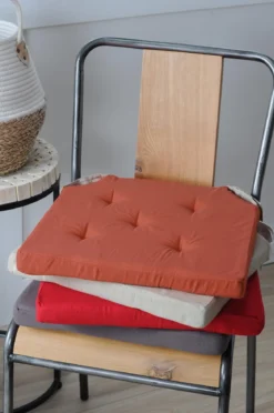 DUO GALETTE VELCRO 38X38X4 CELADON SOURIS