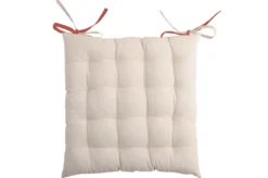 DUO GALETTE 16PTS 40X40 TERRACOTTA LIN