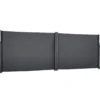 ECRAN TERRASSE DOUBLE ANTAO GRAPHITE 6X1.80M