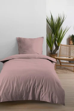 EDEN DRAP HOUSSE 90X190CM VIEUX ROSE