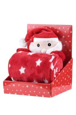 EDGARD PLAID ENFANT 100X75CM ROUGE