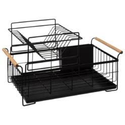 EGOUTTOIR 2 NIVEAUX METAL BLACKWOOD
