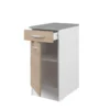 EKO MEUBLE BAS 40CM 1 PORTE ET 1 TIROIR