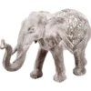 ELEPHANT BLANCHI RESINE H.20CM